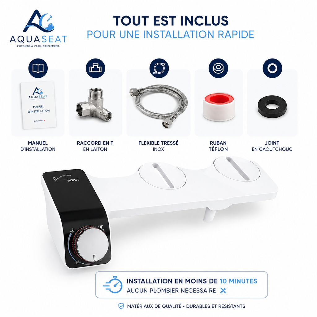AquaSeat – Kit WC Japonais Lavant